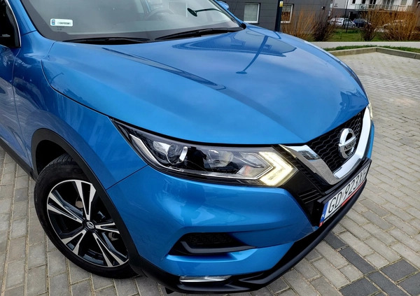 Nissan Qashqai cena 85900 przebieg: 40000, rok produkcji 2020 z Gdańsk małe 631